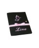Protège carnet de santé rigide personnalisé - papillon - Cadeau de naissance fille personnalisé