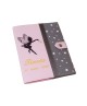 Protège carnet de santé rigide  personnalisé - fée clochette et étoile - Cadeau de naissance fille personnalisé