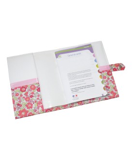 Protège carnet de santé rigide personnalisé - Cadeau de naissance personnalisé - oiseau liberty