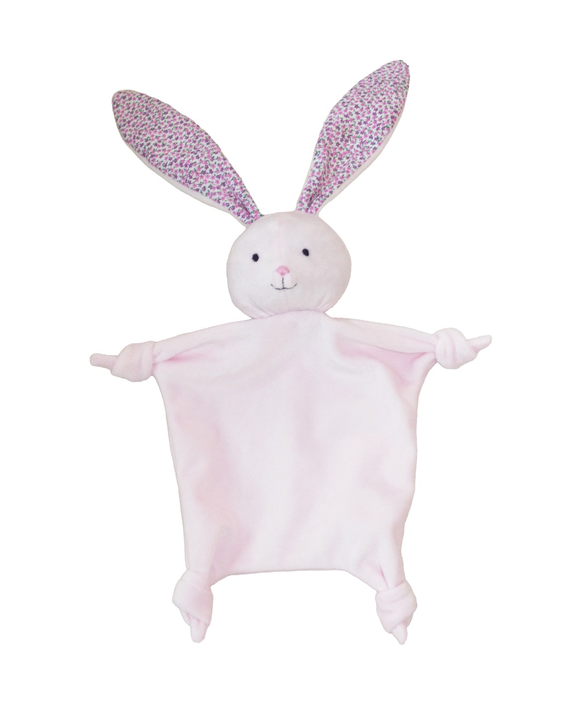 Doudou lapin rose