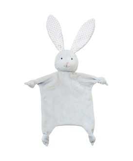 doudou lapin gris