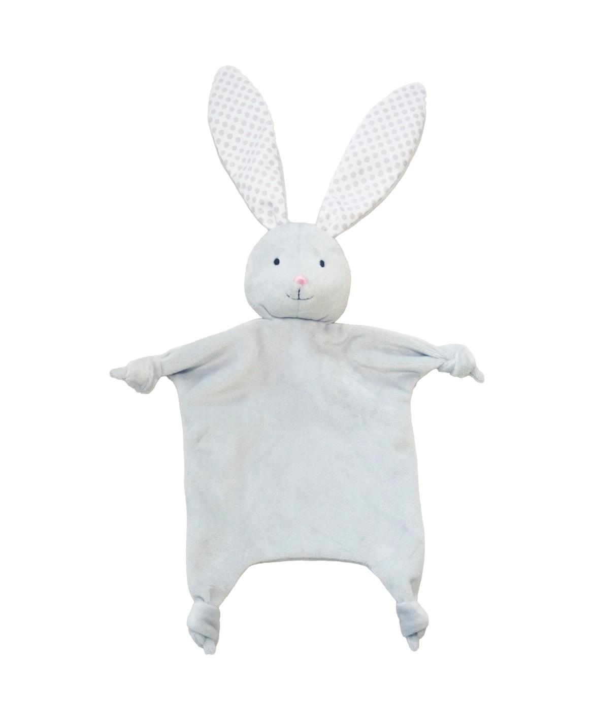 doudou lapin gris